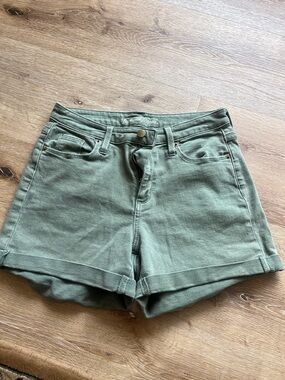 Universal Thread Sage green High-Rise Denim Shorts